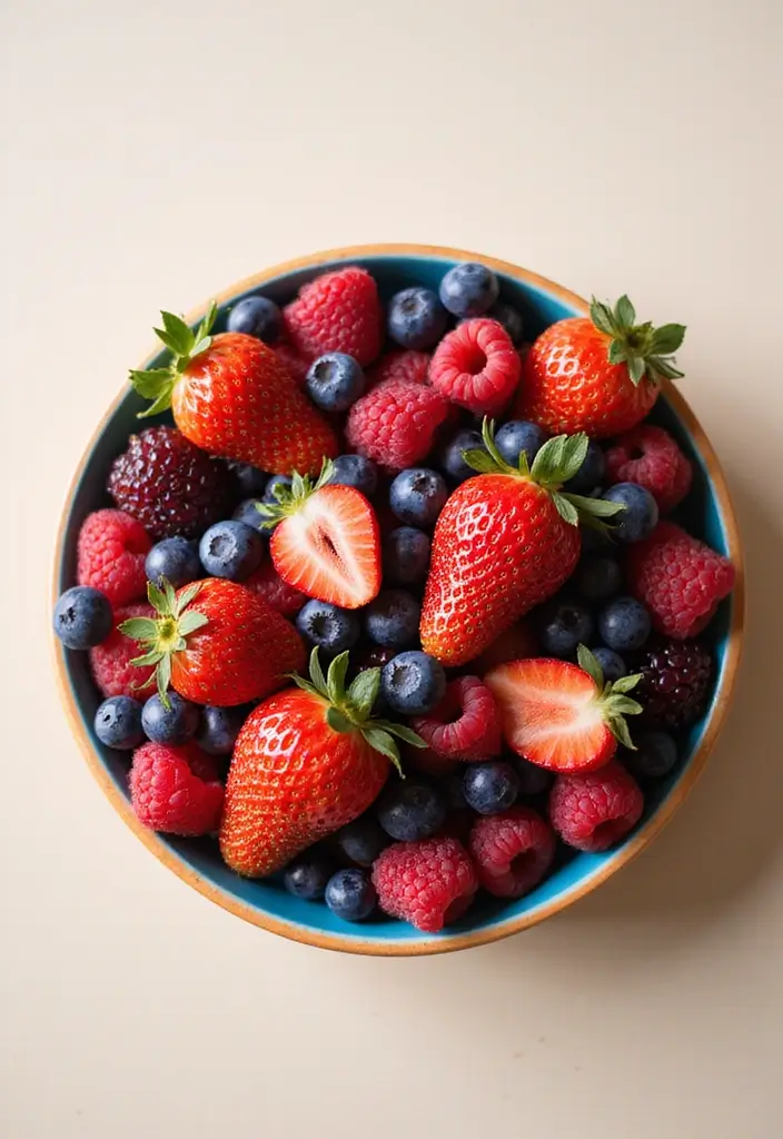 13 Glycemic Index Foods Perfect for Gestational Diabetes (You’ll Be Surprised by #5!) - 4. Berries: Sweet and Satisfying