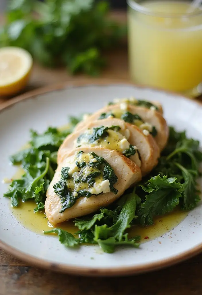 13 Healthy Comfort Foods That’ll Make Your Pregnancy So Much More Enjoyable (#8 Is a Must-Try!) - 5. Spinach and Feta Stuffed Chicken