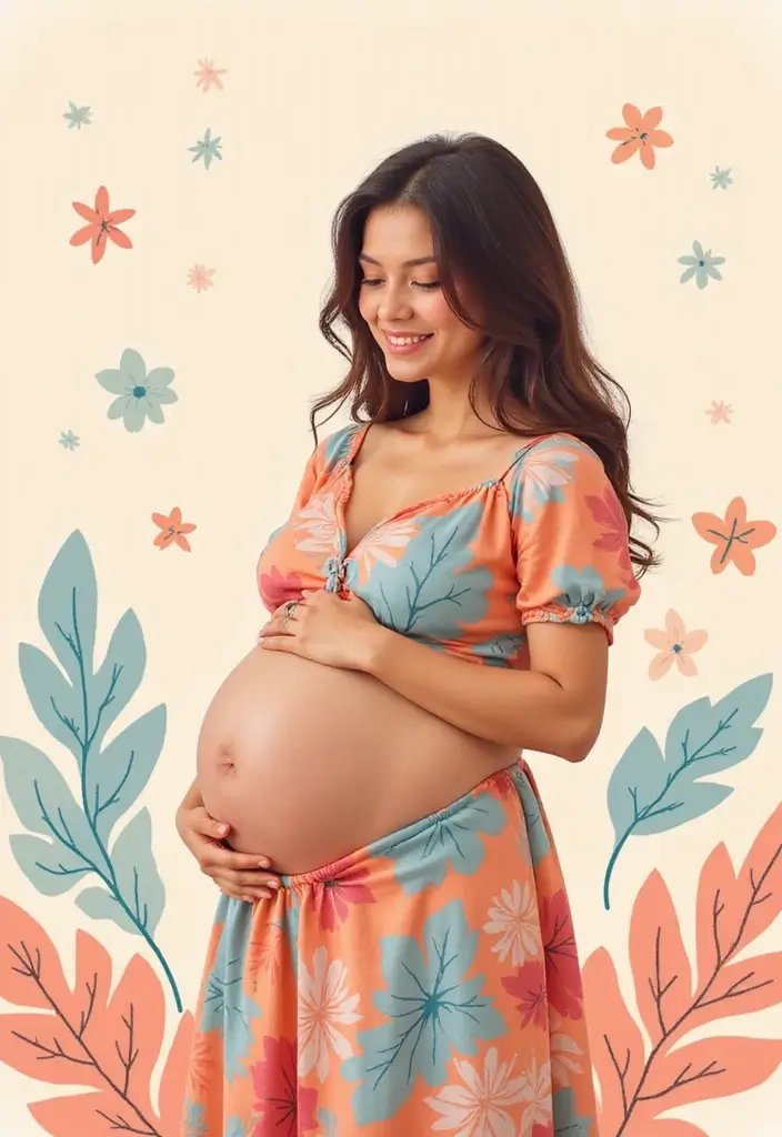 9 Common Second Trimester Symptoms You Didn’t See Coming (Are You Experiencing #4?) - 1. Expanding Belly - The Real Deal