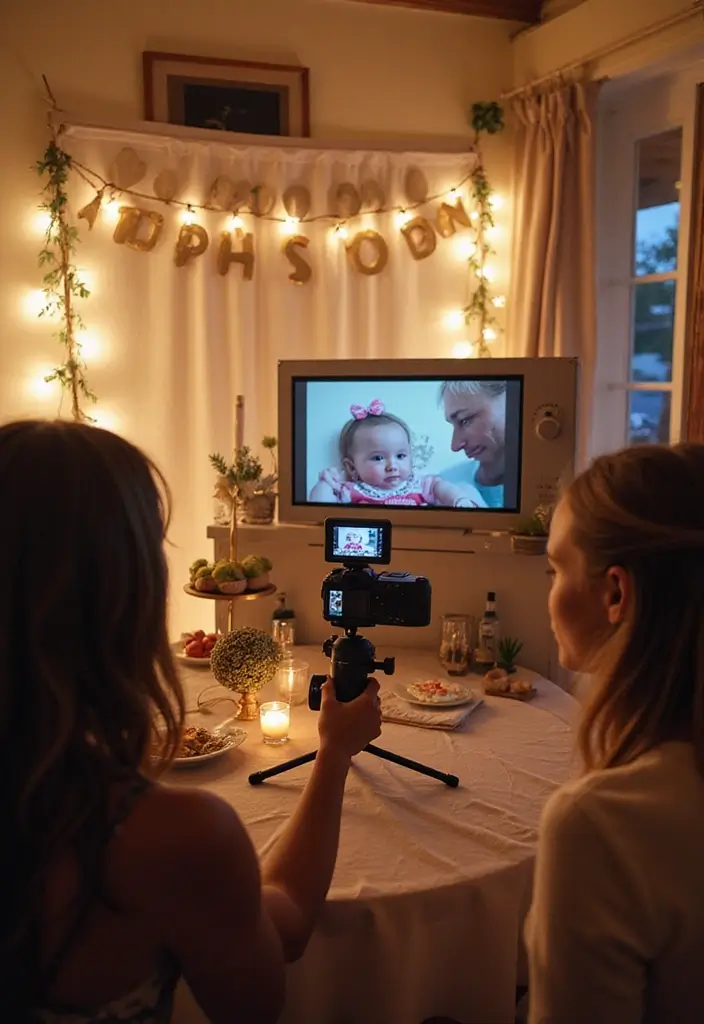 10 Creative Baby Shower Guest Book Ideas That'll Make You Cherish Memories Forever! - 10. Baby Shower Video Messages