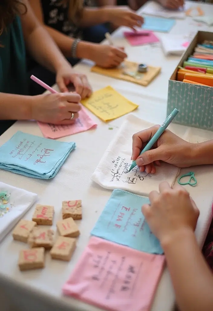 10 Creative Baby Shower Guest Book Ideas That'll Make You Cherish Memories Forever! - 9. Memory Quilt Blocks