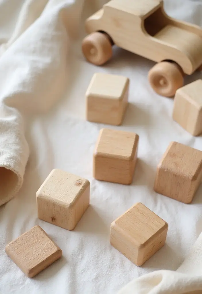10 Handmade Baby Gift Ideas Under $20 That Parents Will Love - 6. Charming Wooden Toys