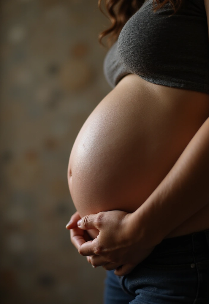 10 Precious Baby Bump Photo Ideas You Have To See Before Baby Arrives - 8. Artistic Close-Ups