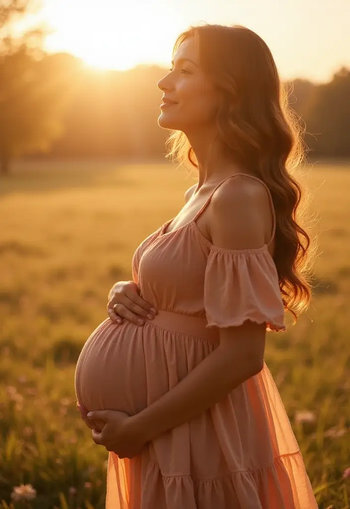 10 Sure Signs You're Pregnant with a Baby Girl (You Won't Believe #7!) - 4. The Shape of Your Belly