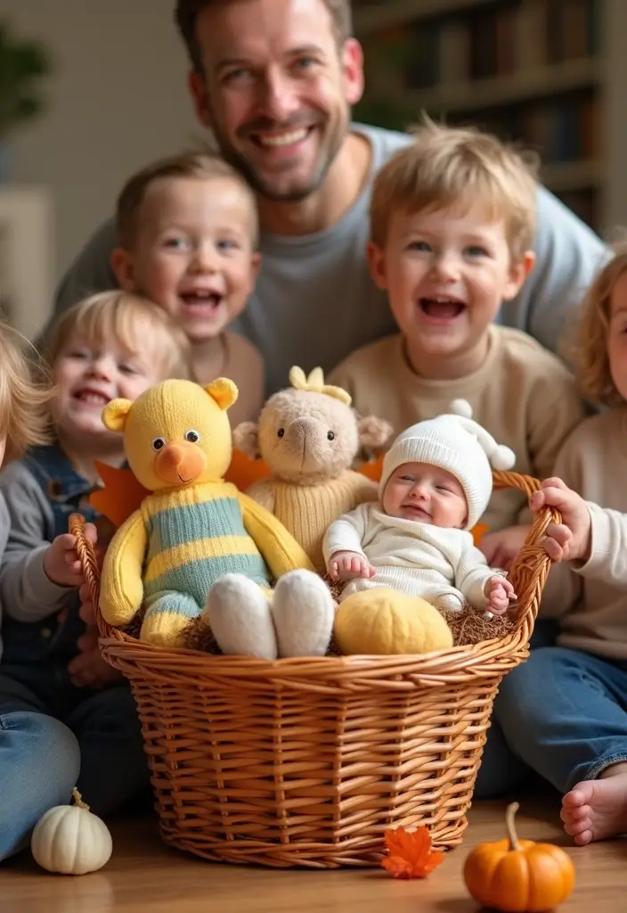 13 Heartwarming Thanksgiving Pregnancy Announcement Ideas to Share Your Joy (You'll Want to Save #7!) - 11. Thanksgiving-Themed Gift Reveal