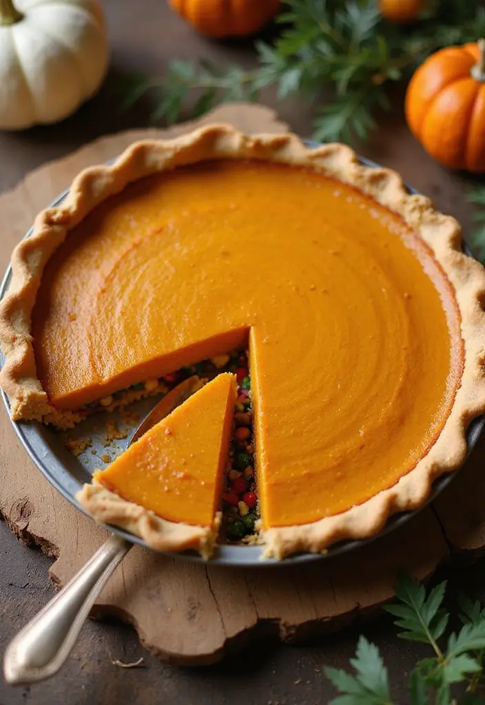 13 Heartwarming Thanksgiving Pregnancy Announcement Ideas to Share Your Joy (You'll Want to Save #7!) - 4. Thanksgiving Dessert Reveal