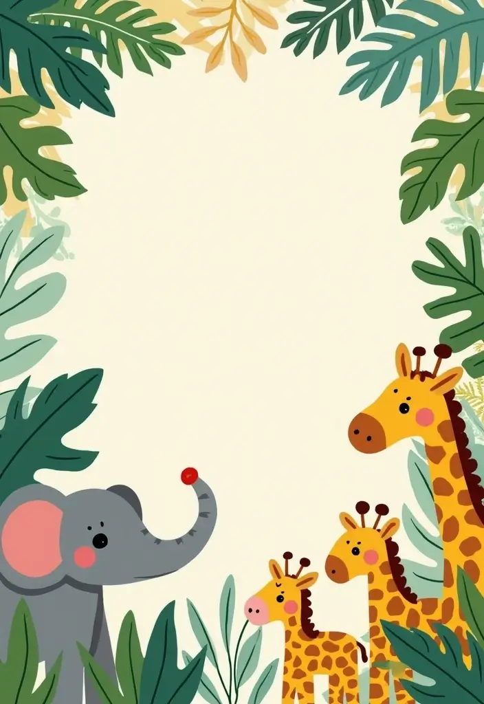 14 Creative Baby Shower Invitation Ideas That Set the Perfect Tone (You'll Love #6!) - 8. Safari Adventure