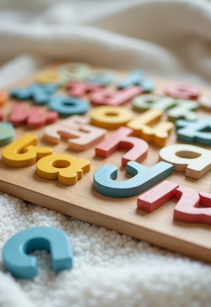 14 Personalized Baby Gifts That Feel Thoughtful and Unique (Monogram Magic #9!) - 1. Custom Name Puzzle