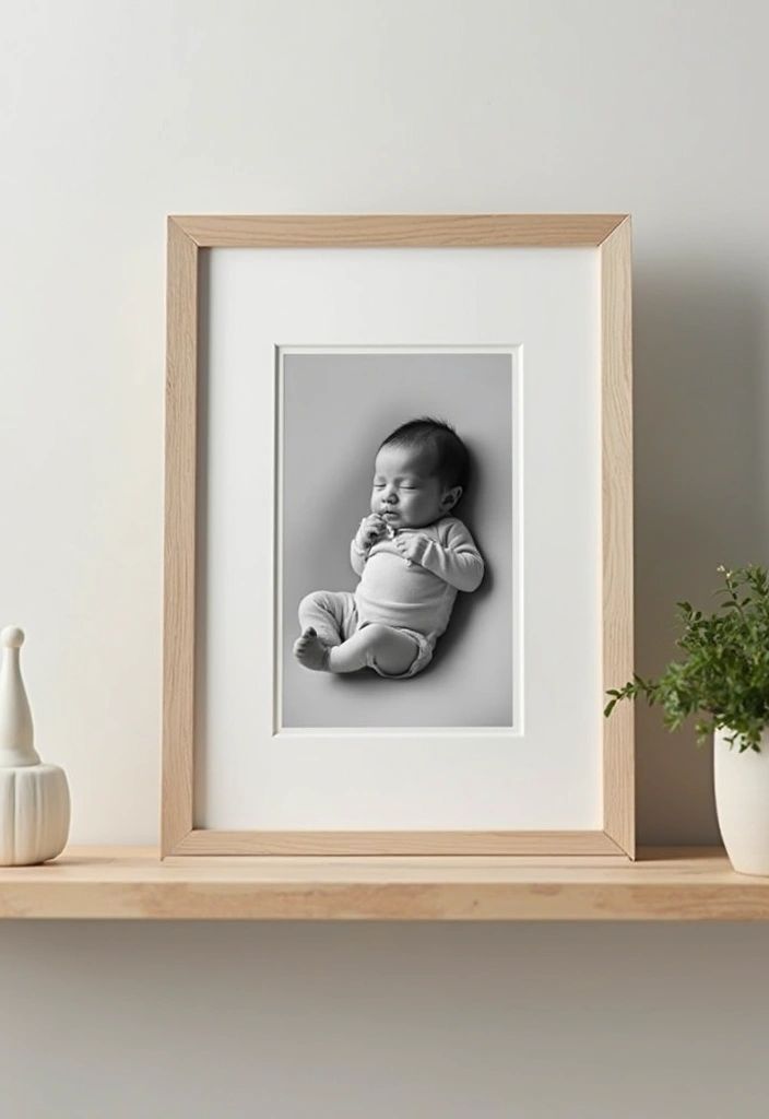 14 Personalized Baby Gifts That Feel Thoughtful and Unique (Monogram Magic #9!) - 11. Custom Photo Frame