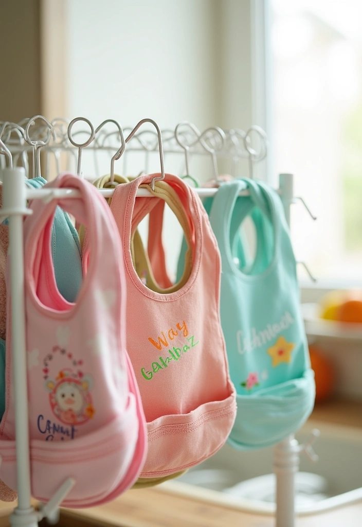 14 Personalized Baby Gifts That Feel Thoughtful and Unique (Monogram Magic #9!) - 12. Personalized Baby Bibs