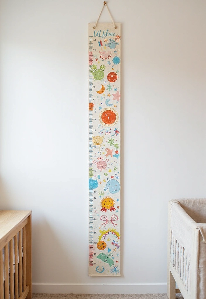 14 Personalized Baby Gifts That Feel Thoughtful and Unique (Monogram Magic #9!) - 6. Personalized Growth Chart