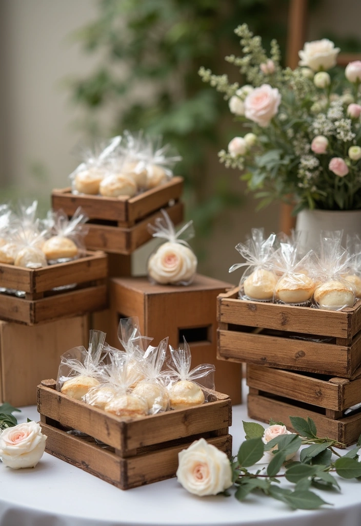 14 Thrifted Baby Shower Decor Ideas That Spark Joy and Save Cash (You Have to See #5!) - 8. Upcycled Wooden Crates