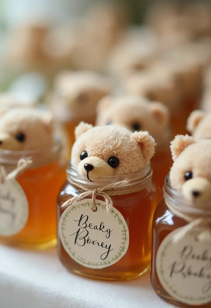 15 Adorable 'We Can Bearly Wait' Baby Shower Ideas That'll Melt Your Heart! - 7. Sweet Bear Favors