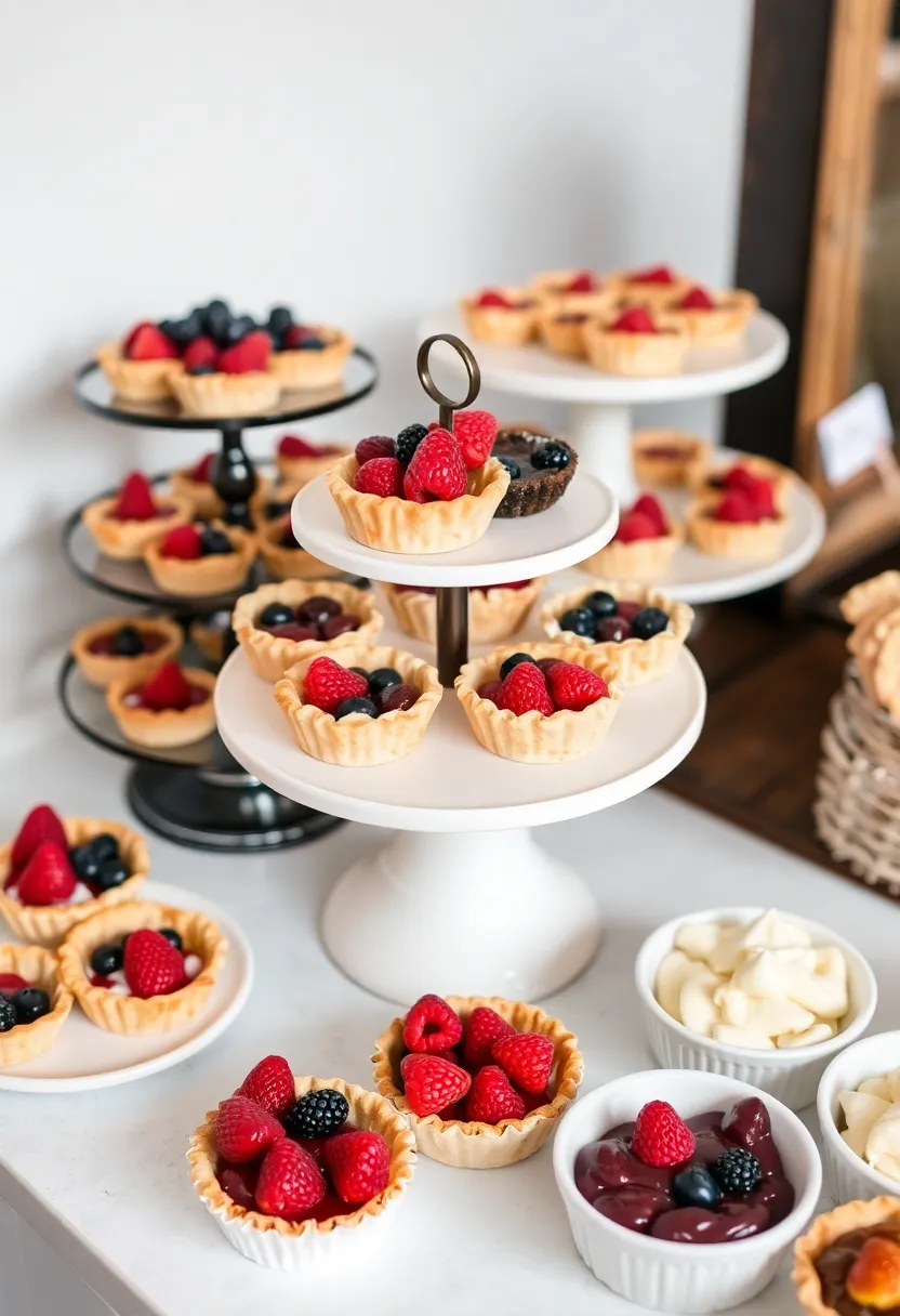 15 Berry First Birthday Party Ideas That'll Melt Hearts (You Won't Believe #7!) - 14. Berry Pie Bar