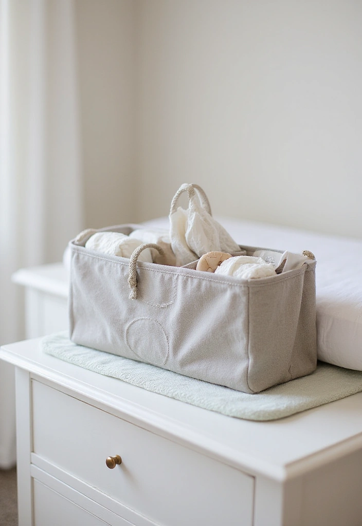 15 Must-Have Organization Gifts for New Moms (Declutter + Calm Nursery!) - 1. Chic Diaper Organizer