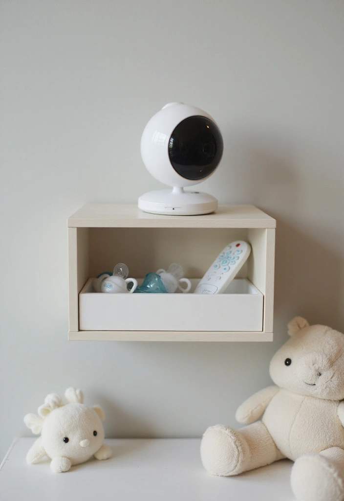 15 Must-Have Organization Gifts for New Moms (Declutter + Calm Nursery!) - 11. Baby Monitor with Built-in Storage