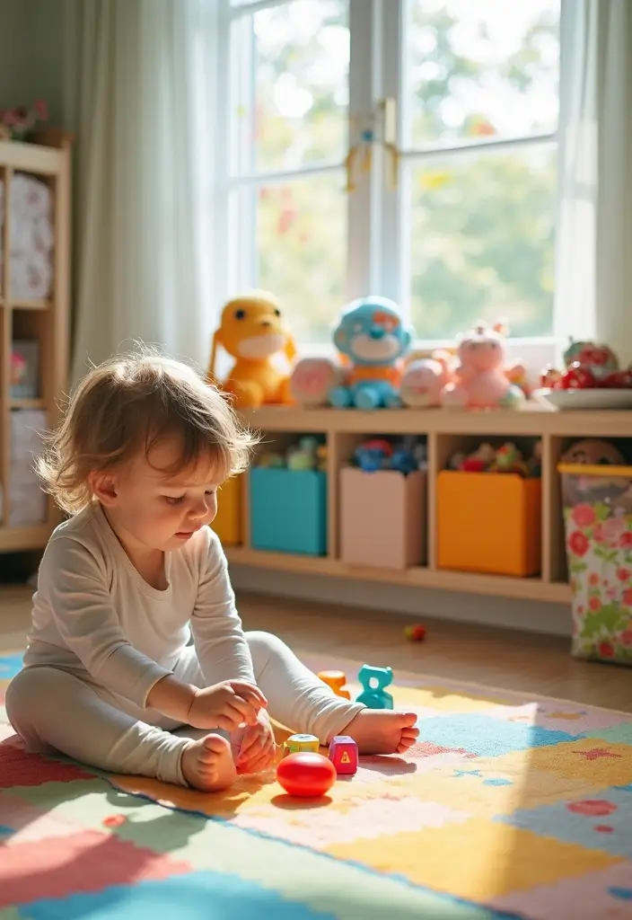 15 Must-Have Organization Gifts for New Moms (Declutter + Calm Nursery!) - 12. Play Mat with Storage Pockets