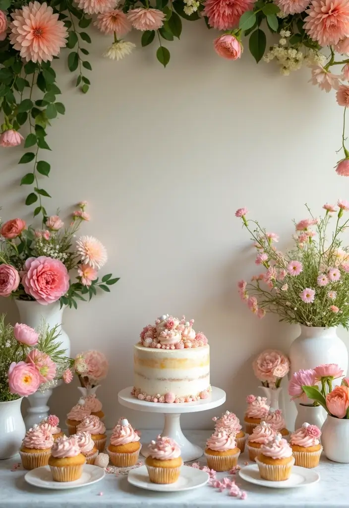 15 Trendy Pastel Baby Shower Themes for 2026 You'll Love - 15. Pastel Floral Fantasy