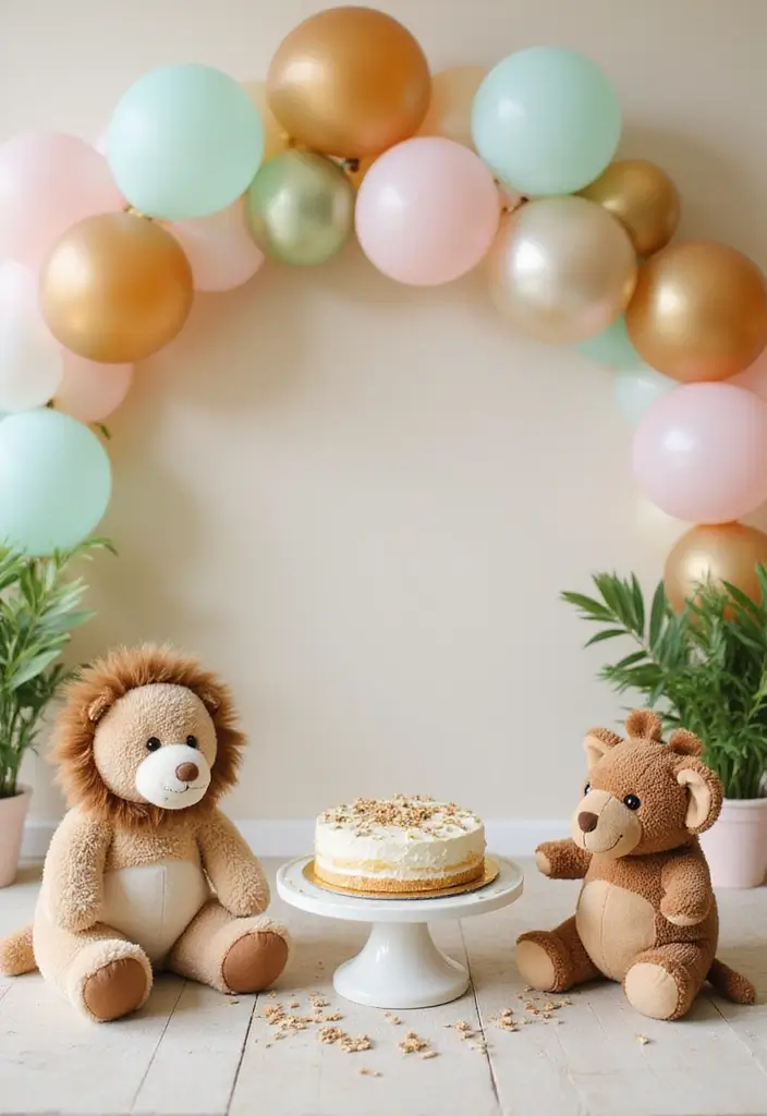 15 Trendy Pastel Baby Shower Themes for 2026 You'll Love - 4. Sweet Baby Safari
