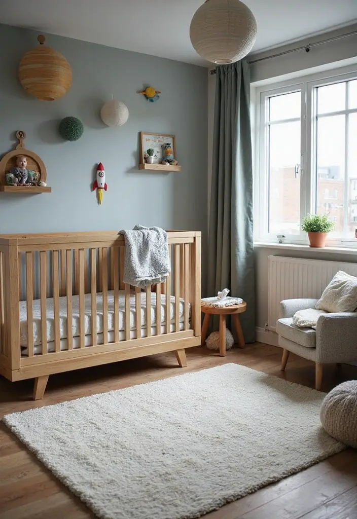 17 Creative Playful Nursery Themes That Ignite Imagination (You’ll Adore #11!) - 9. Space Explorers