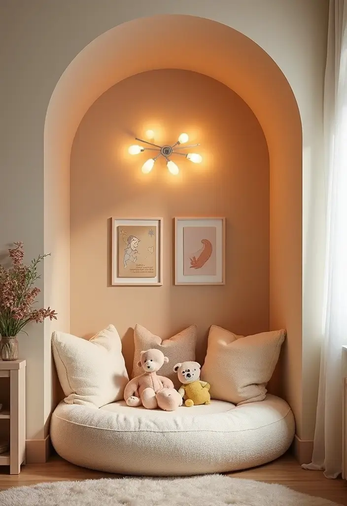 18 Small Nursery Ideas That Prove You Don’t Need Space to Be Stylish (#9 Is a Game-Changer!) - 6. A Nook for Nursery Fun