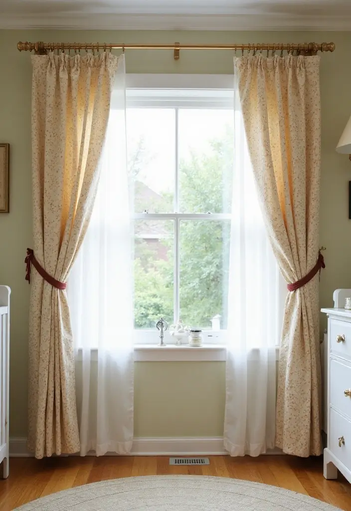 18 Small Nursery Ideas That Prove You Don’t Need Space to Be Stylish (#9 Is a Game-Changer!) - 7. Creative Window Treatments