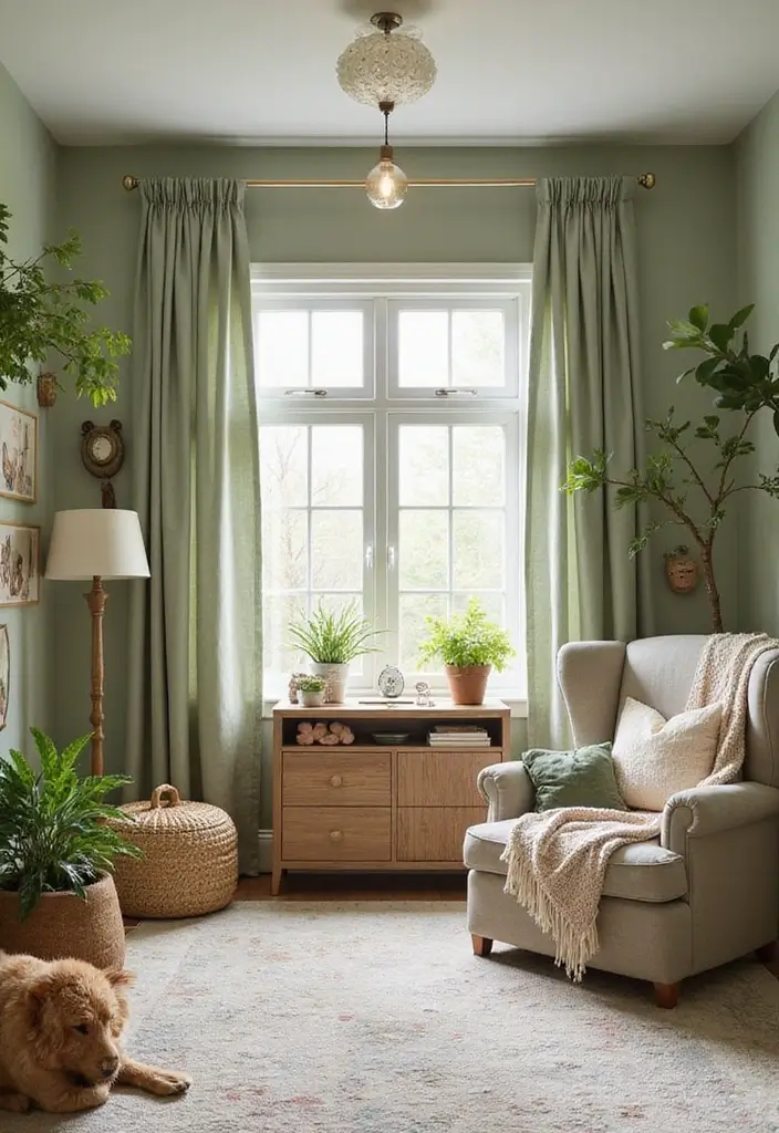 20 Dreamy Gender Neutral Twin Nursery Ideas That'll Make You Swoon! - 1. Nature-Inspired Retreat