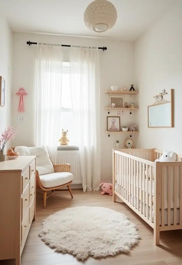 20 Dreamy Gender Neutral Twin Nursery Ideas That'll Make You Swoon! - 11. Happy Minimalism