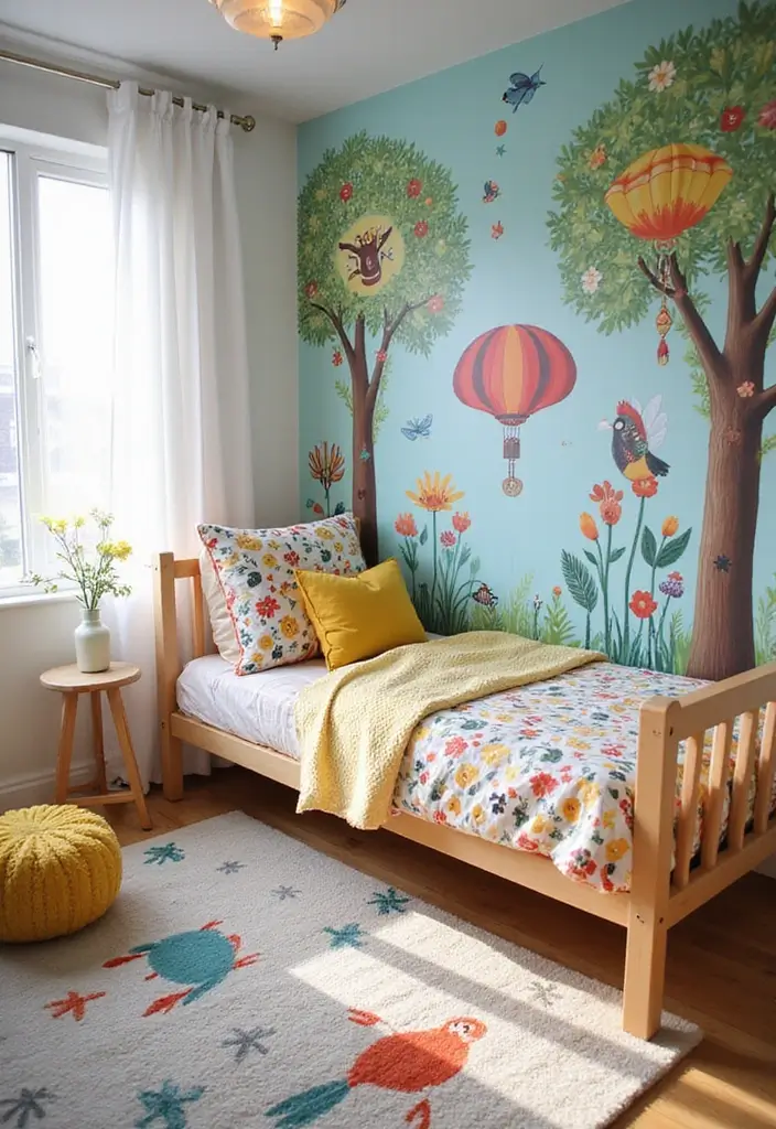 20 Dreamy Gender Neutral Twin Nursery Ideas That'll Make You Swoon! - 4. Playful Whimsical Wonderland