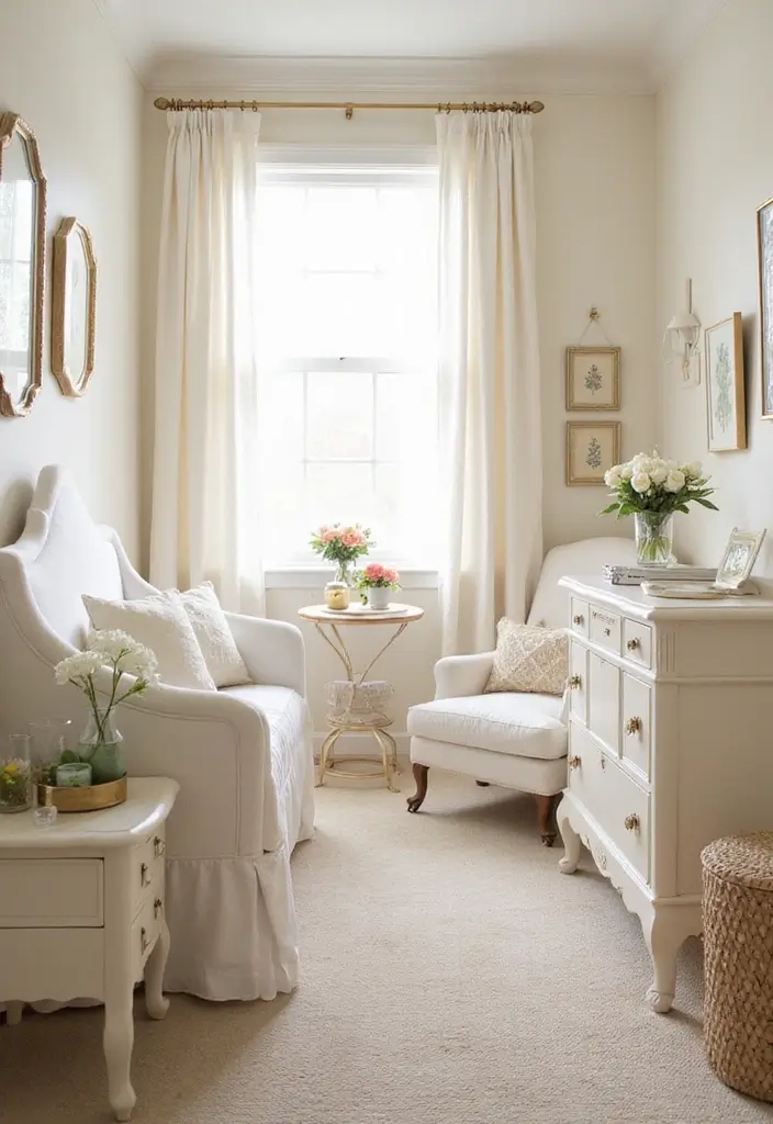 20 Dreamy Gender Neutral Twin Nursery Ideas That'll Make You Swoon! - 5. Timeless Classic Elegance