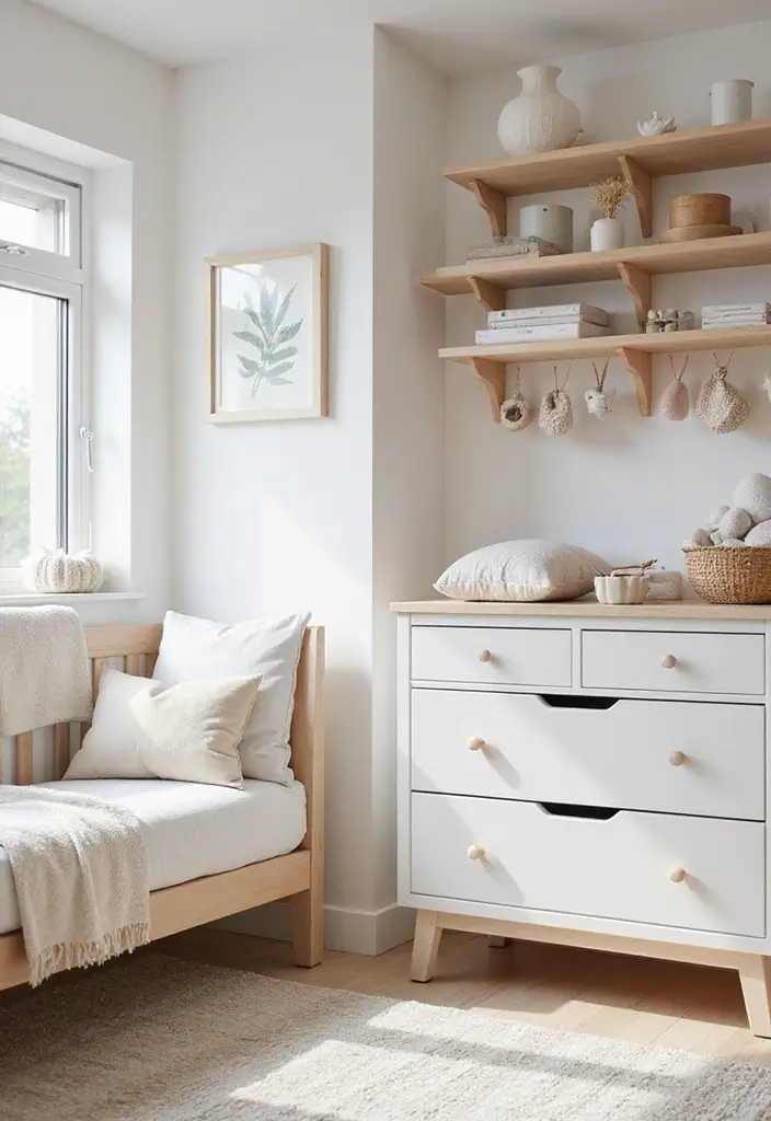 20 Dreamy Gender Neutral Twin Nursery Ideas That'll Make You Swoon! - 6. Cozy Scandinavian Vibe