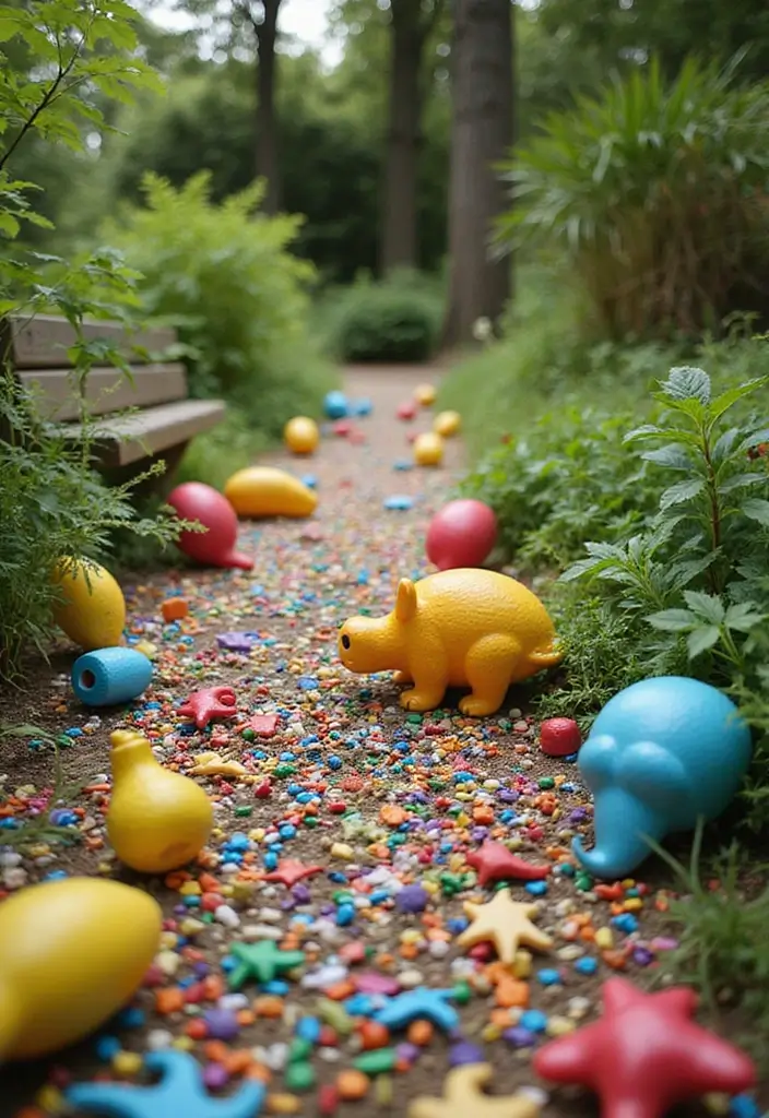 20 Rainbow-Themed First Birthday Party Ideas That Will Brighten Up Your Little One's Special Day! - 7. Rainbow Treasure Hunt