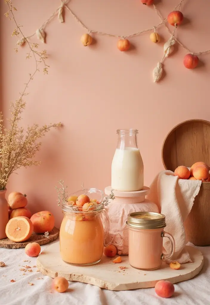 22 Unique Baby Shower Themes That Will Leave Your Guests Talking (Wait Until You See #14!) - 20. Sweet as a Peach