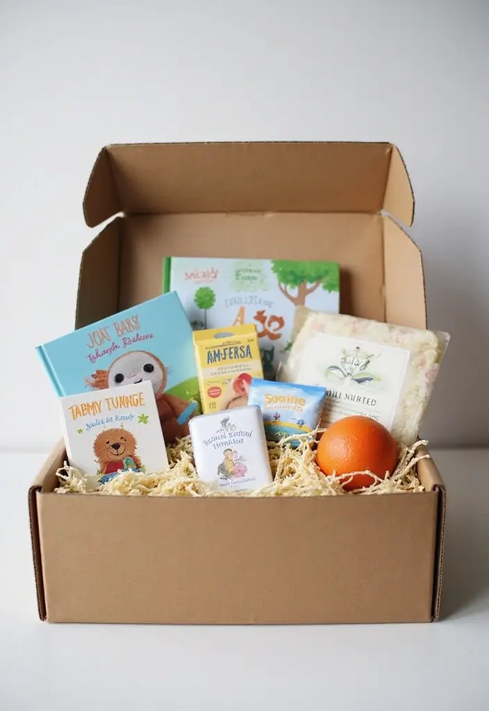 25 Adorable Baby Shower Return Gift Hampers Your Guests Will Absolutely Love! - 15. Subscription Box Hampers