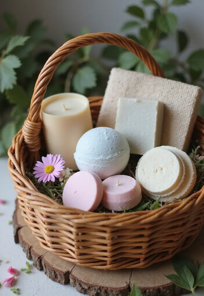 25 Adorable Baby Shower Return Gift Hampers Your Guests Will Absolutely Love! - 2. DIY Bath Goods Hampers