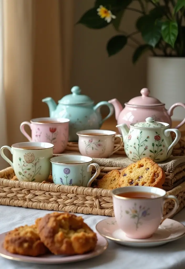 25 Adorable Baby Shower Return Gift Hampers Your Guests Will Absolutely Love! - 9. Tea Time Hampers