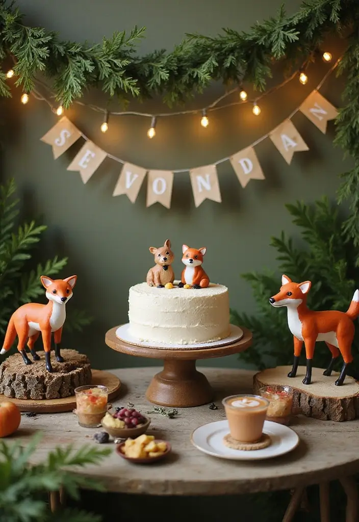 8 Whimsical Gender Reveal Themes to Make Your November Unforgettable! - 1. Woodland Wonderland
