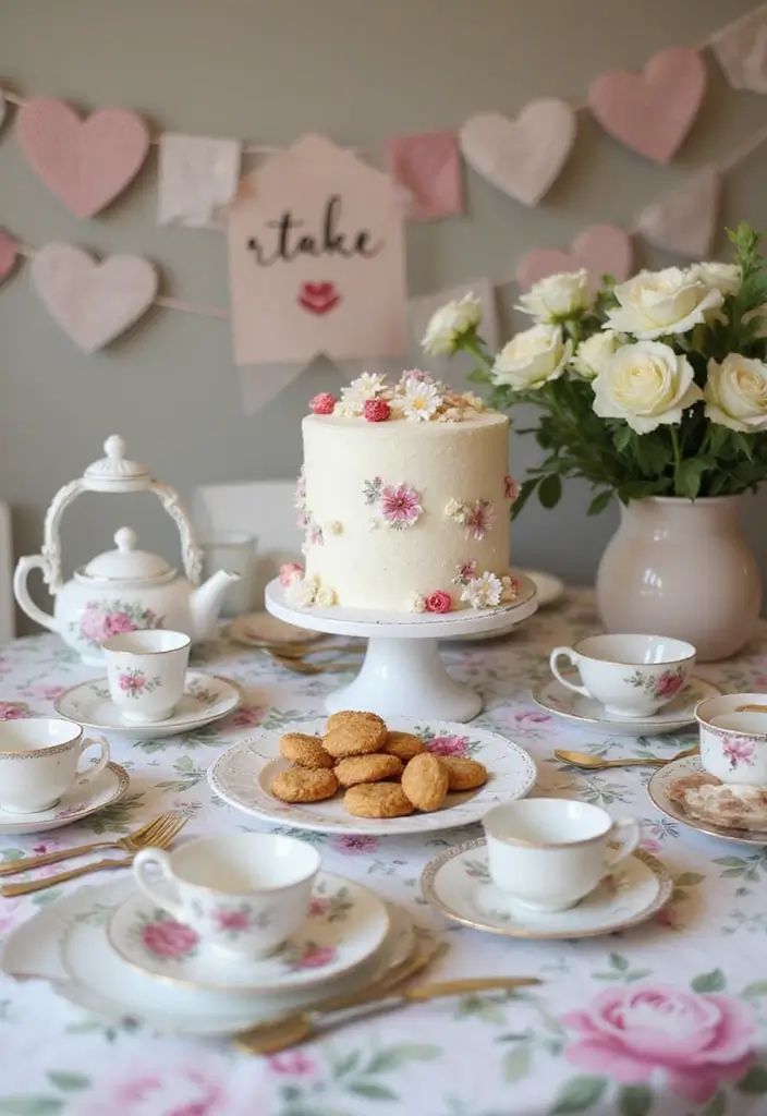 8 Whimsical Gender Reveal Themes to Make Your November Unforgettable! - 3. Cozy Tea Party