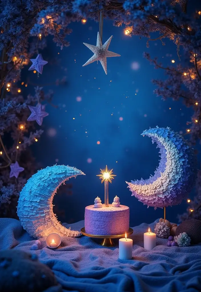 8 Whimsical Gender Reveal Themes to Make Your November Unforgettable! - 5. Starry Night
