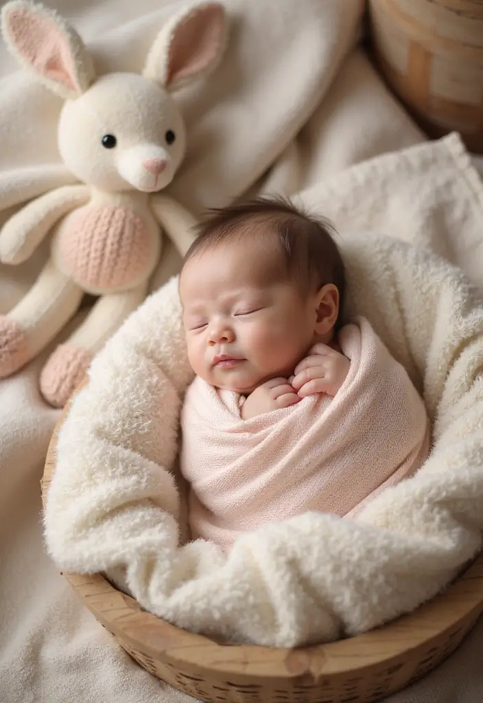 How to Take Gorgeous Newborn Photos at Home: The Ultimate DIY Guide! - 2. Create a Coziness Factor