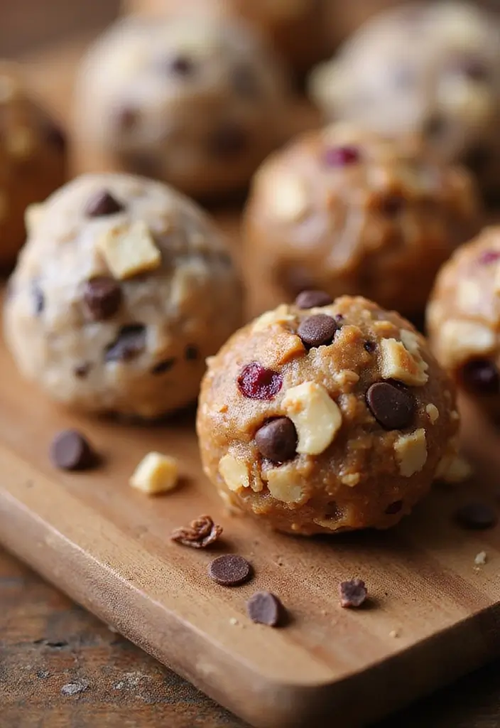 Protein-Packed Healthy Pregnancy Desserts to Fuel Your Baby Bump - 2. No-Bake Protein Energy Bites
