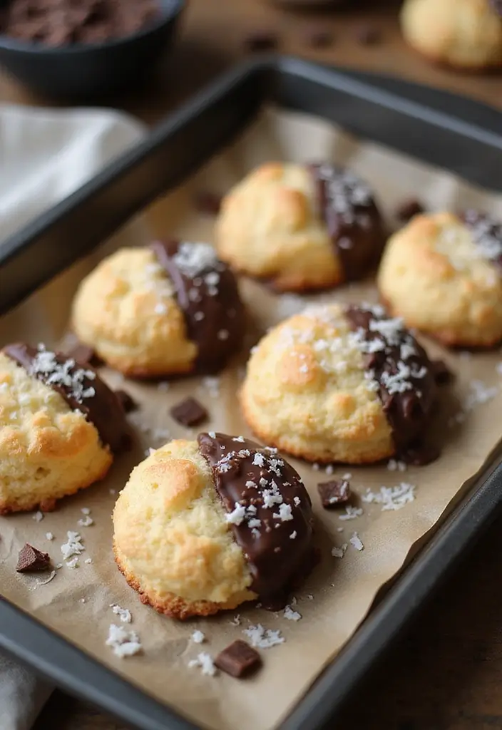 Protein-Packed Healthy Pregnancy Desserts to Fuel Your Baby Bump - 7. Coconut Macaroons