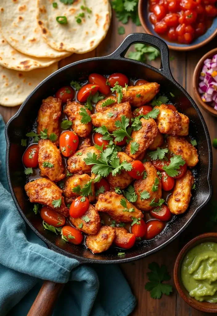 10 Easy Dinner Recipes for Busy Moms That Will Have Everyone Asking for Seconds! - 1. One-Pan Chicken Fajitas