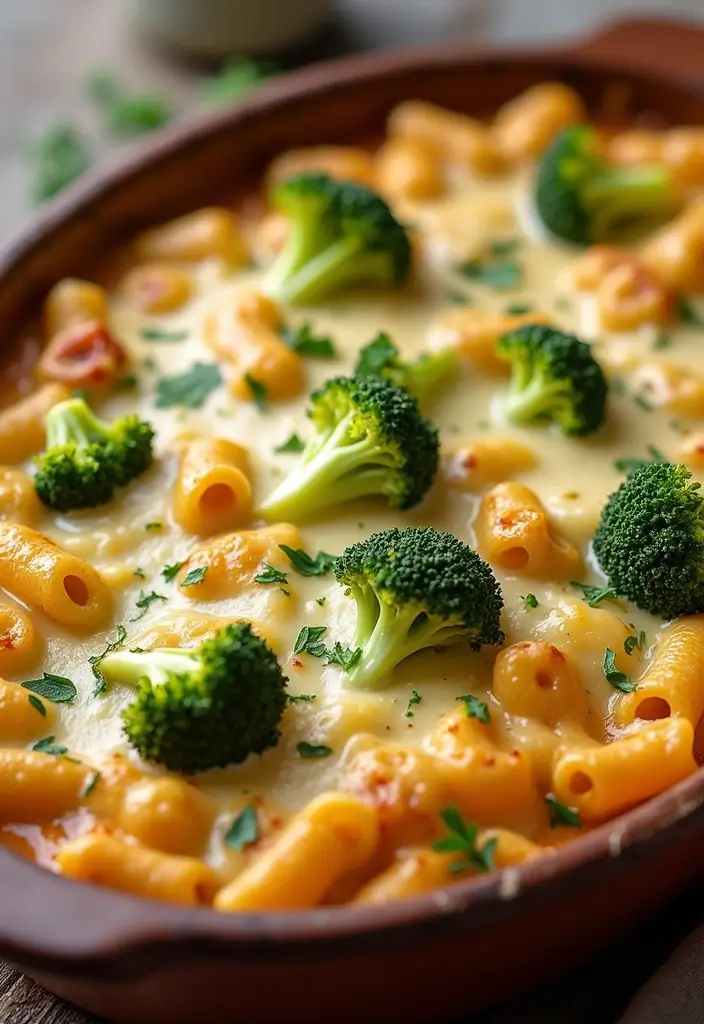 10 Easy Dinner Recipes for Busy Moms That Will Have Everyone Asking for Seconds! - 3. Cheesy Broccoli Pasta Bake