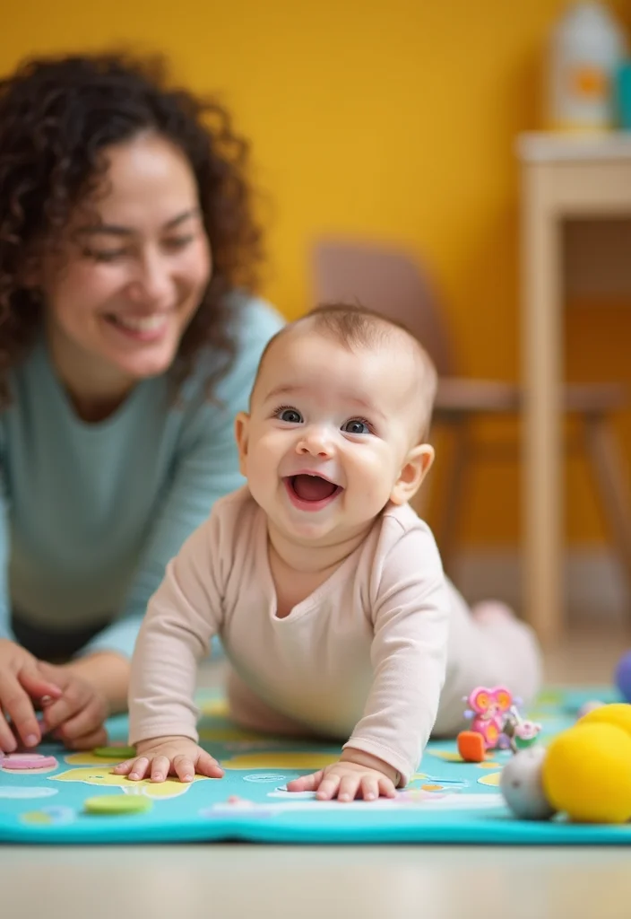 10 Genius Activities That Will Elevate Your Baby’s Brain Power (You’ll Love #3!) - 2. Tummy Time with Toys