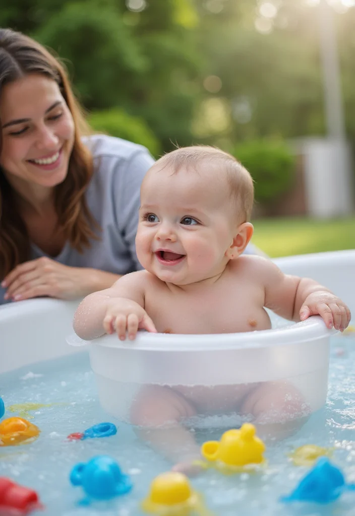 10 Genius Activities That Will Elevate Your Baby’s Brain Power (You’ll Love #3!) - 6. Water Play Fun