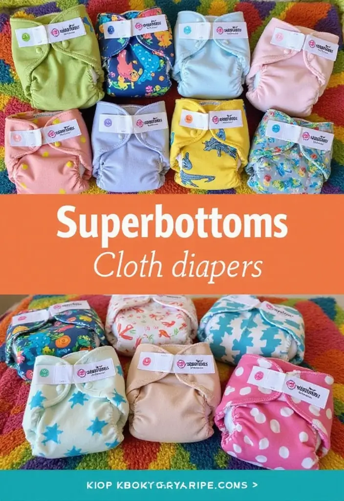 10 Reasons Cloth Diapers (Like Superbottoms) Will Revolutionize Your Laundry Game! - 3. Style Points