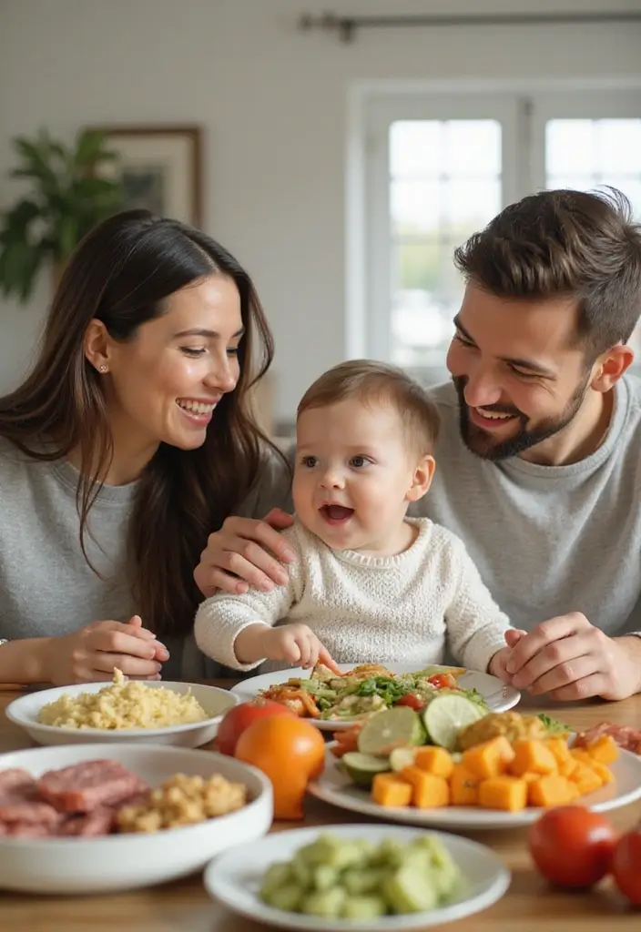 10 Shocking Reasons Your Baby Might Be Heading Towards Obesity (And How to Change It!) - 8. Family Eating Habits