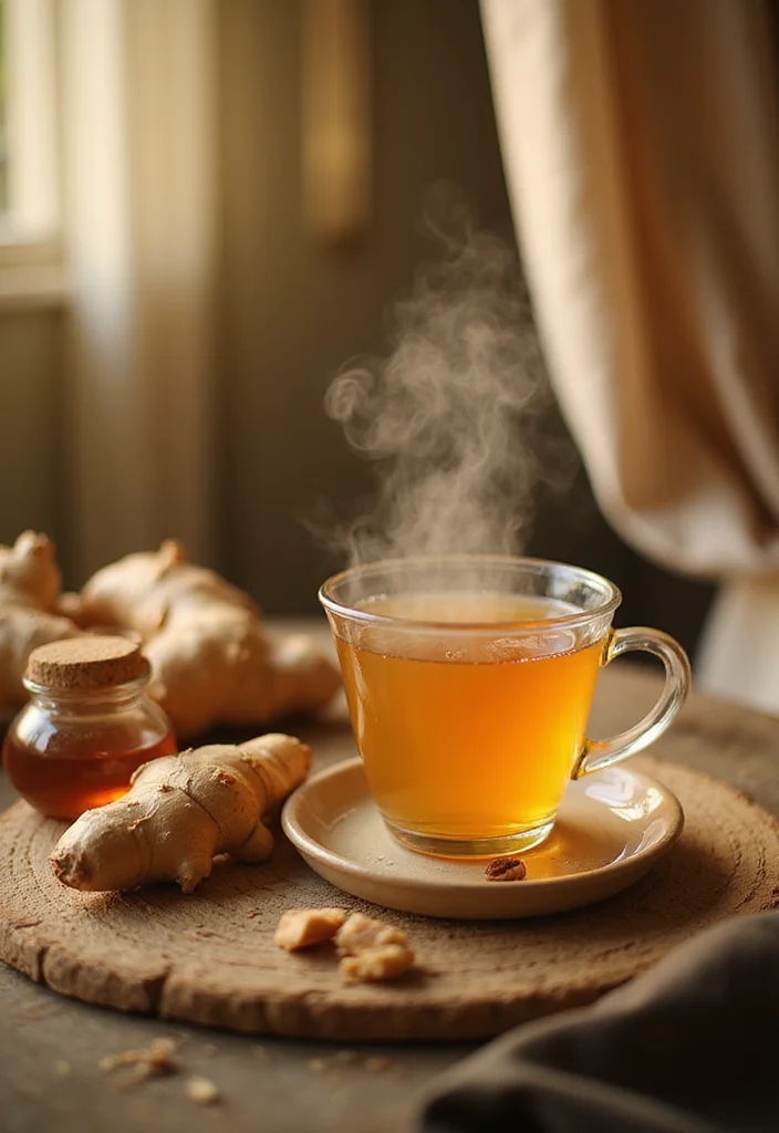 11 Natural Remedies for Baby Throat Pain That Will Bring Instant Relief! - 3. Ginger Tea