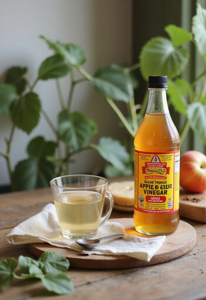 11 Natural Remedies for Baby Throat Pain That Will Bring Instant Relief! - 7. Apple Cider Vinegar Gargle